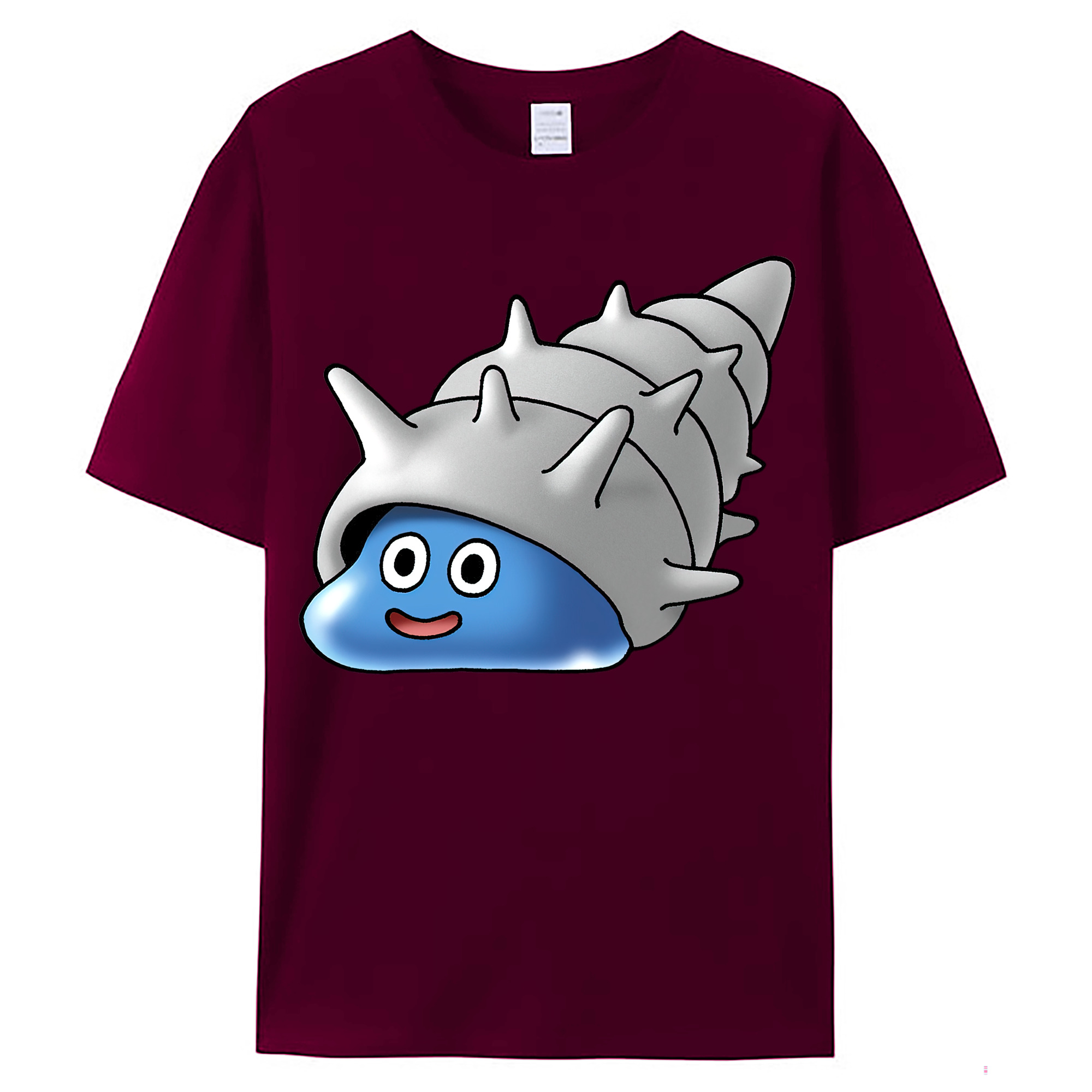（画像用） ドラゴンクエスト Doragon Kuesuto Dragon Quest レディースカジュアルプリントTシャツ（綿100％）